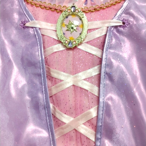 RAPUNZEL - DISNEY PRINCESS - HALLOWEEN - COSTUME - DRESS - Picture 5 of 6